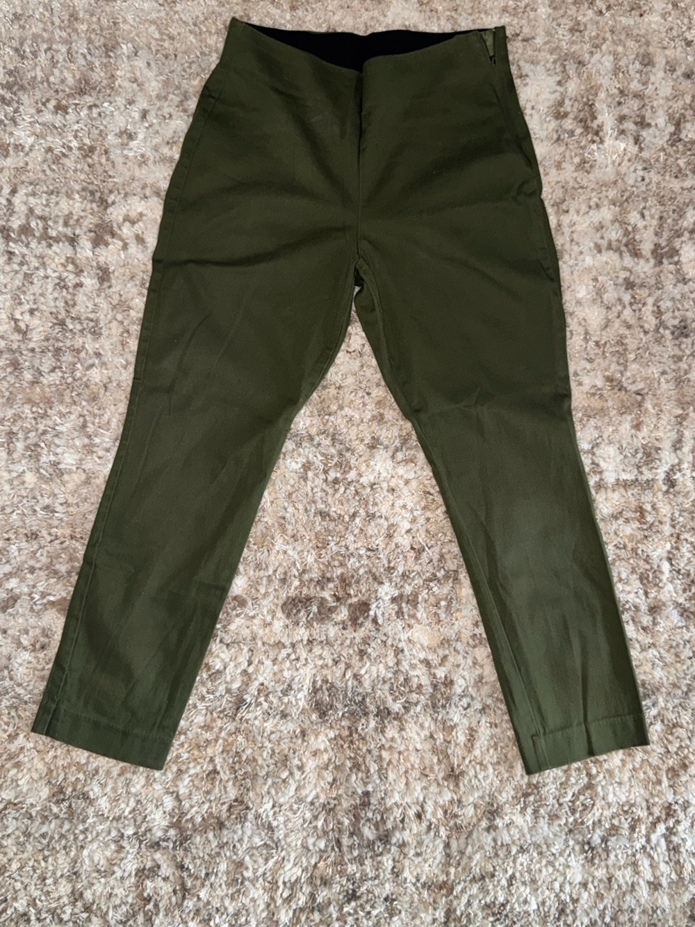 Old Navy Olive Green Slim Ankle Pants Size 10